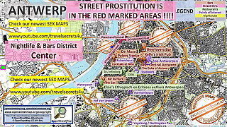 Antwerp, Belgium, Sex Map, Street Prostitution Map, Teen, Brothels, Whores, Escort, Threesome, Freelancer, Escorts