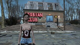 Fallout 4 Shorts and Sexy Top Style